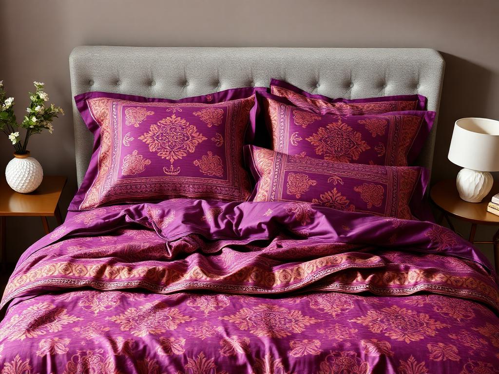 Premium bedsheets at Curtain Homes, bedsheet shop in Pune