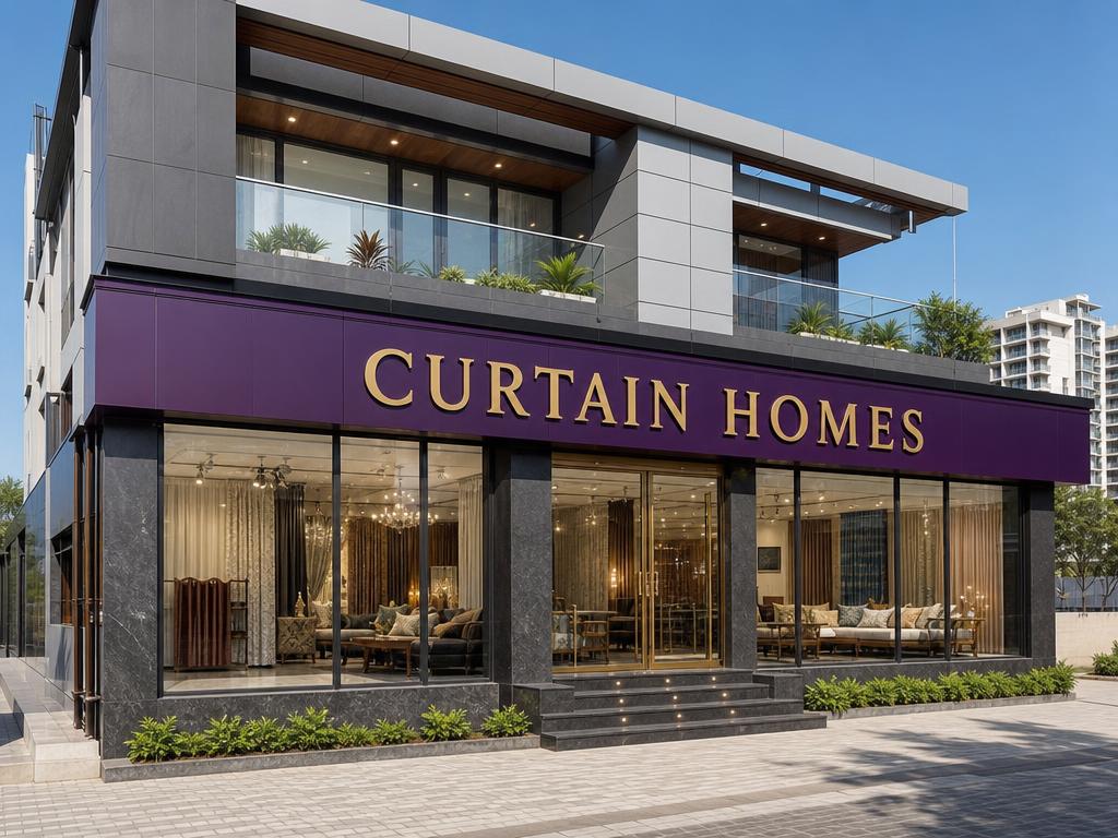 Building Exterior — Curtain Homes showroom, home furnishing store in Wakad Pune