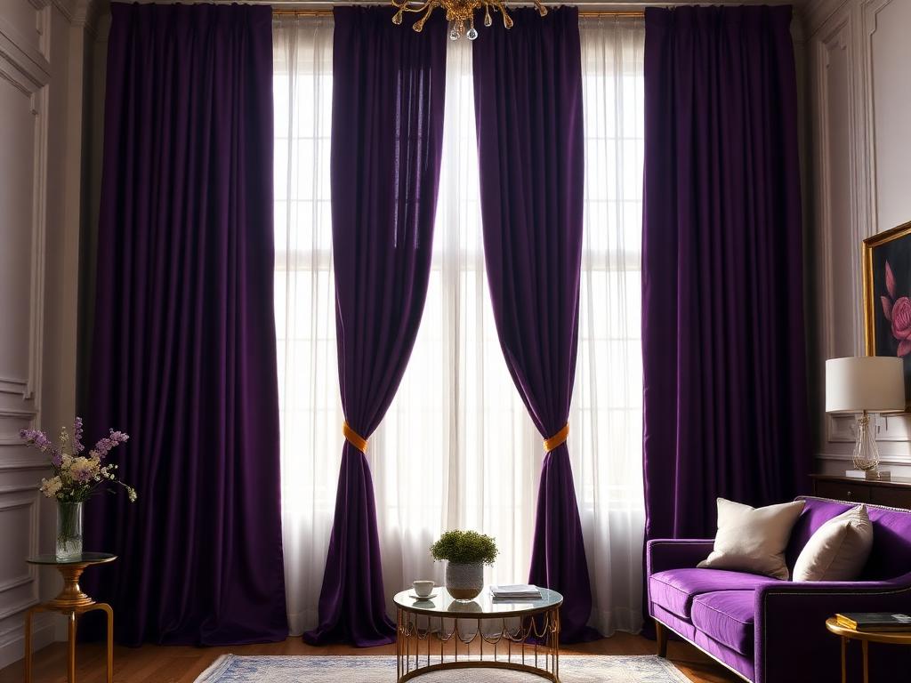 Luxury curtains at Curtain Homes, curtain shop in Pune
