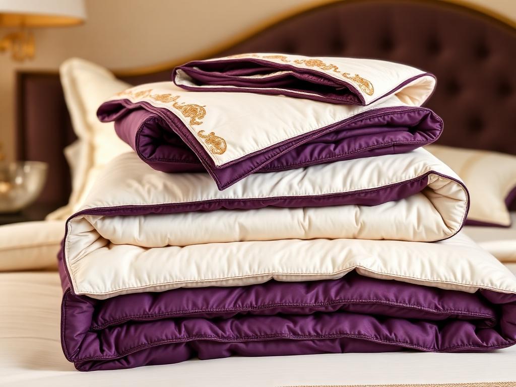 Luxury quilts at Curtain Homes, quilt store in Pune