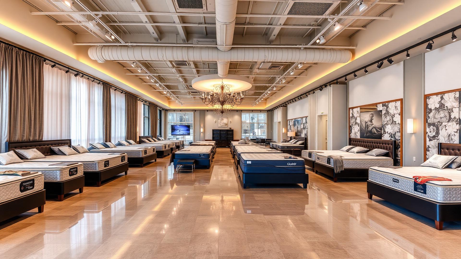 Curtain Homes 2,500 sq. ft. home furnishing showroom interior in Wakad, Pune